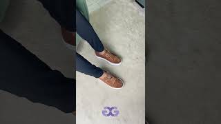 Chaussure mocassin Glooglass en Daim Gris Authentique boutique fashion shoes style sneakers [upl. by Ahsemal]