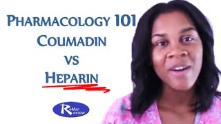 NCLEX Review Coumadin vs Heparin [upl. by Noiramaj]