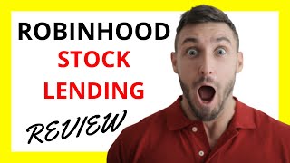 🔥 Robinhood Stock Lending Review Pros and Cons [upl. by Aloek]