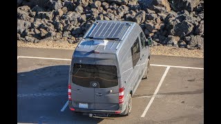 300 watt solar install on a Mercedes Sprinter camper van [upl. by Adriene]