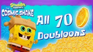 All Doubloons  100 Full Guide  Spongebob Squarepants The Cosmic Shake [upl. by Christmas569]