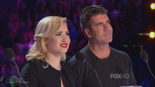 Demi Lovato and Simon Cowell  Funniest moments on The X Factor  Season 3 48 LEGENDADO [upl. by Enitsej926]