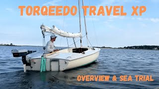 Testing the Torqeedo Travel XP 5hp Electric Outboard [upl. by Fletch]