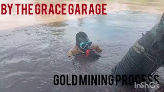 By the grace garageGOLD MINING PROCESS PART 3 [upl. by Enahc]