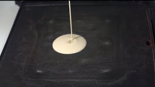 How To Make A Perfect Round Pancake [upl. by Peckham]