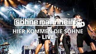 Söhne Mannheims  Hier kommen die Söhne  EVOLUZION Live Live [upl. by Magan]