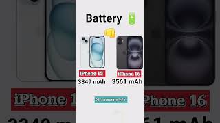 iPhone15 Vs iPhone 16 Comparison [upl. by Antin191]