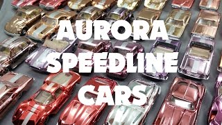 Aurora Speedline and Cigar Box Cars from the 1970s by ToyCarCollectorcom [upl. by Ejrog672]