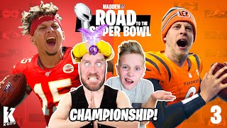 Road to the Super Bowl 3 NFL Conference Championship Predictions KCITY GAMING [upl. by Ayouqat]