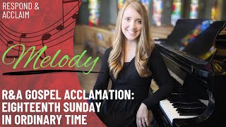 24th Sunday in Ordinary Time  CANTOR  PIANO  September 15 2024  RESPOND amp ACCLAIM [upl. by Valerian]