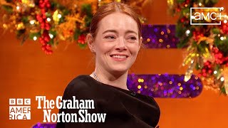 Emma Stone Has A Better Accent Than British People 💂‍♀️ The Graham Norton Show  BBC America [upl. by Leyes]