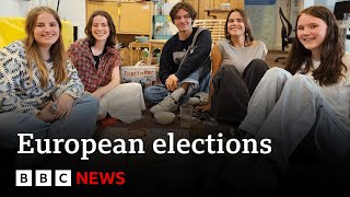 What do first time voters think of the European elections  BBC News [upl. by Giulietta]