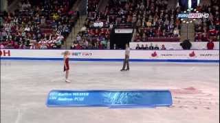 20112012 Skate Canada  Kaitlyn WEAVER  Andrew POJE FD [upl. by Annayhs990]