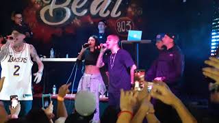 Angel baila cumbia con Yoss Bone en Puebla👌😎 [upl. by Ased]