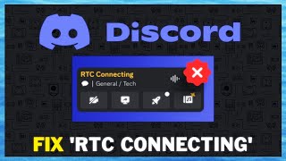 How To Fix Discord RTC Connecting Problem NEW UPDATE 2024 [upl. by Alatea]