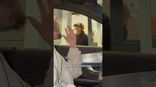 I tried to catfish bro😂 drivethru viralvideo [upl. by Hertzfeld831]