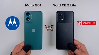 Motorola G04 VS Oneplus CE 2 Lite  Speed Test [upl. by Alegre]