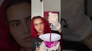 How to dye your hair red WITHOUT BLEACHING first [upl. by Obadias]