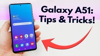 Samsung Galaxy A51  Tips and Tricks Hidden Features [upl. by Anivlek442]