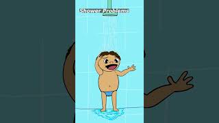 Which Temperature Perfect Shower Problems😄😂 Funny Animation [upl. by Areic147]