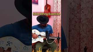 Solo String Exercise  Guitar shorts [upl. by Shirberg]