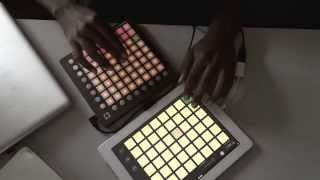 avoidRafa  iPad amp Novation Launchpad [upl. by Drape]