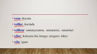 40 FrenchKinyarwanda words Learn FrenchEnglishKiswahiliKinyarwanda with LANGUAGES TV 20 [upl. by Adnylg]