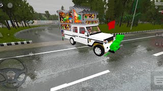 Dj wala game  Indian picup dj game Car  Bus Simulator Indonesia djwalagame vehicles [upl. by Assiralc]