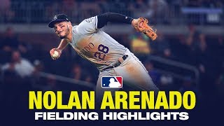 Nolan Arenado  Awesome Fielding Highlights 2019 [upl. by Eyssej733]