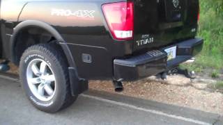 Nissan Titan with Straight Pipes [upl. by Audly]