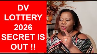 DV LOTTERY 2026 IS OUT [upl. by Nwahsak]