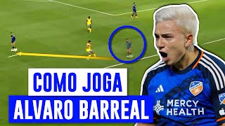 COMO JOGA ÃLVARO BARREAL  O ESTILO DO NOVO REFORÃ‡O DO CRUZEIRO [upl. by Finer]