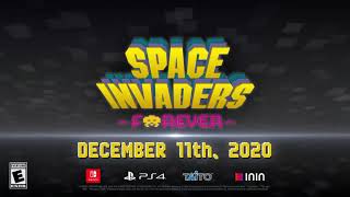 Space Invaders Forever  Official Trailer ESRB [upl. by Asilenna116]