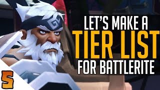 Lets Make A Tier List For Battlerite [upl. by Primo363]