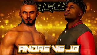 WWE 2K23 Universe Mode Match Card ACW Episode 11 [upl. by Ilenay]