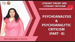 Psychoanalysis and Psychoanalytic criticism PART B [upl. by Sonnie]