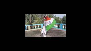 oo desh mara🫡🇮🇳 deshattobodhok independence day song dancecover by meghla india dancevideo [upl. by Neetsyrk]