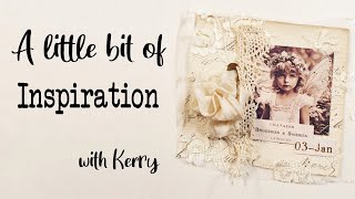 A little bit of inspiration  Pretty Vintage Toppers  With Kerry [upl. by Defant]