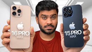 iPhone 15 Pro Max vs iPhone 16 Pro Max  Extremly Detailed Comparison17K [upl. by Richlad]