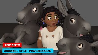 ENCANTO  Mirabel Shot Progression  Adam Green  3DAnimationInternships [upl. by Cappella]