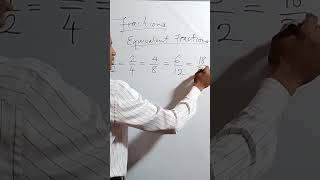 Equivalent Fractions maths fractions [upl. by Eibrad]