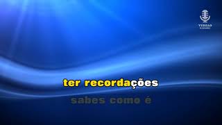 ♫ Demo  Karaoke  LÁ LONGE SENHORA  Carlos Paião [upl. by Haonam894]