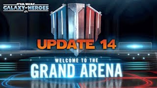 Update 14  Die große Arena und Voraussetzungen für C3PO  Star Wars Galaxy of Heroes [upl. by Hayashi]