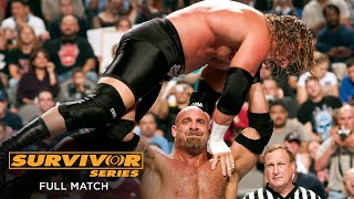 FULL MATCH  Goldberg vs Triple H  World Heavyweight Title Match Survivor Series 2003 [upl. by Celeste]