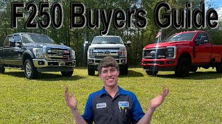 Ford F250 Buyers Guide  What would a Ford Tech Buy [upl. by Nylesoj962]