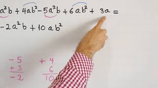 Reducción de términos semejantes  Suma y resta de polinomios  Simplificar expresiones algebraicas [upl. by Dehnel683]