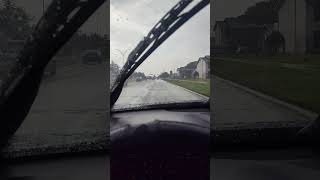 Sumitomo tires flooded street water hydroplane Review [upl. by Laurene604]