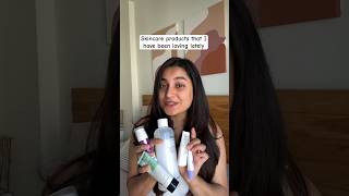 Skincare products that I have been loving lately shorts skincare skincareroutine [upl. by Nievelt782]