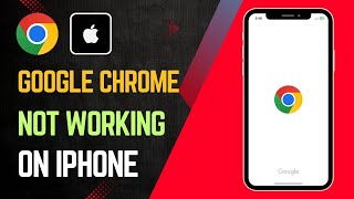 How to Fix Google Chrome Not Working On iPhone 2024 [upl. by Keisling]