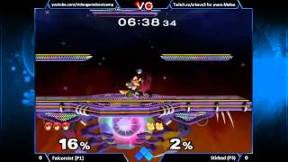 Evo 2K13  Falcomist Marth Vs Stirbad Fox SSBM Singles Pools  Super Smash Bros Melee [upl. by Peri]